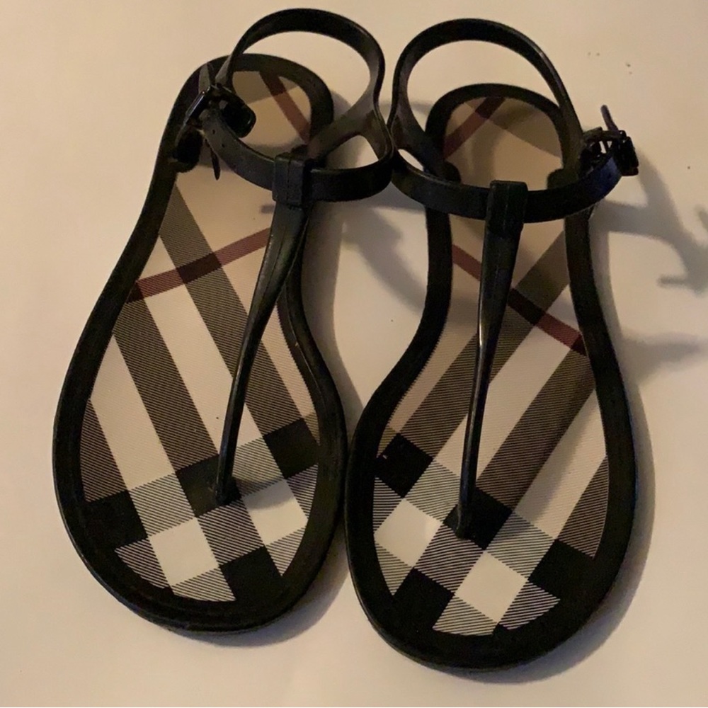 Authentic Burberry Thong Jellies